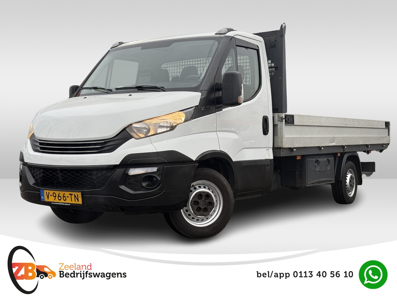 Iveco Daily - 35S14 2.3 410 Open laadbak | NL-auto | 1e eigenaar | L4.50 x B2.10 | 3.5T trekhaak | Autom - AutoWereld.nl