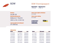 Renault Trafic - 1.9 dCi L1H1 Série Spéciale 3 zitter rijd goed redelijk nette bus apk sept 2025 bouwjaar 2