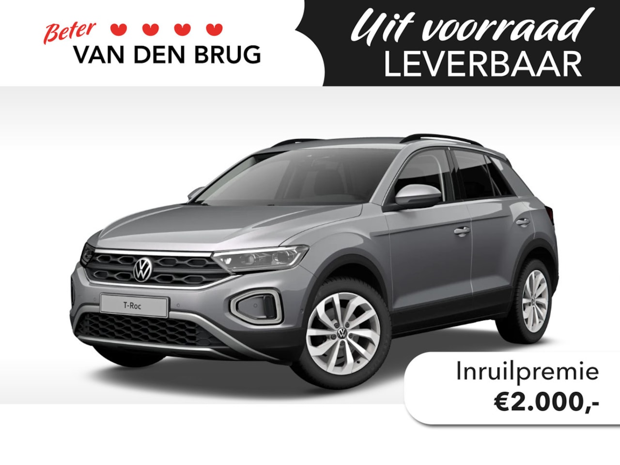 Volkswagen T-Roc - 1.0 TSI Life Edition | Navigatie | Camera | Draadloze Telefoonlader | LMV 17 Inch - AutoWereld.nl