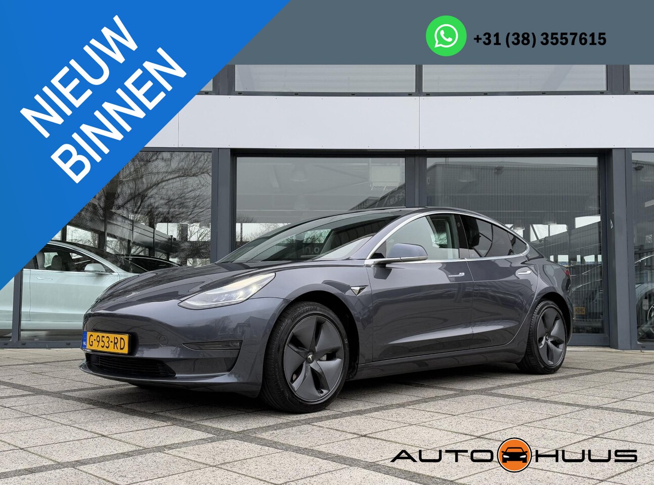 Tesla Model 3 - Long Range RWD Long Range AWD Dual Autopilot Panorama Leder - AutoWereld.nl