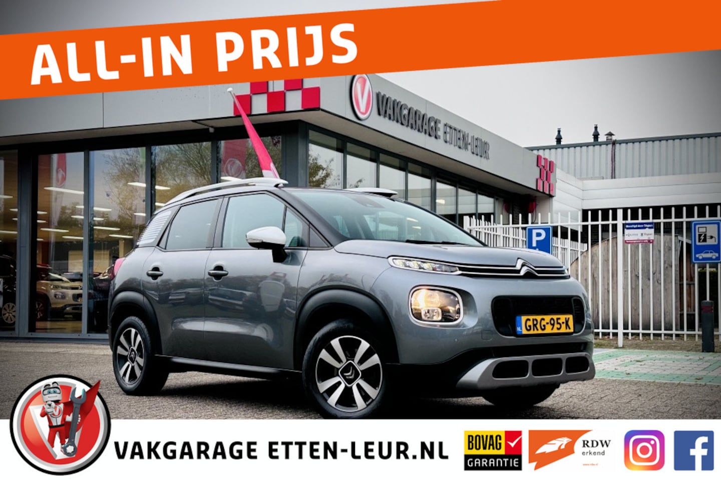 Citroën C3 Aircross - 1.2 Business / TREKHAAK / CAMERA / CLIMATE CONTROL - AutoWereld.nl