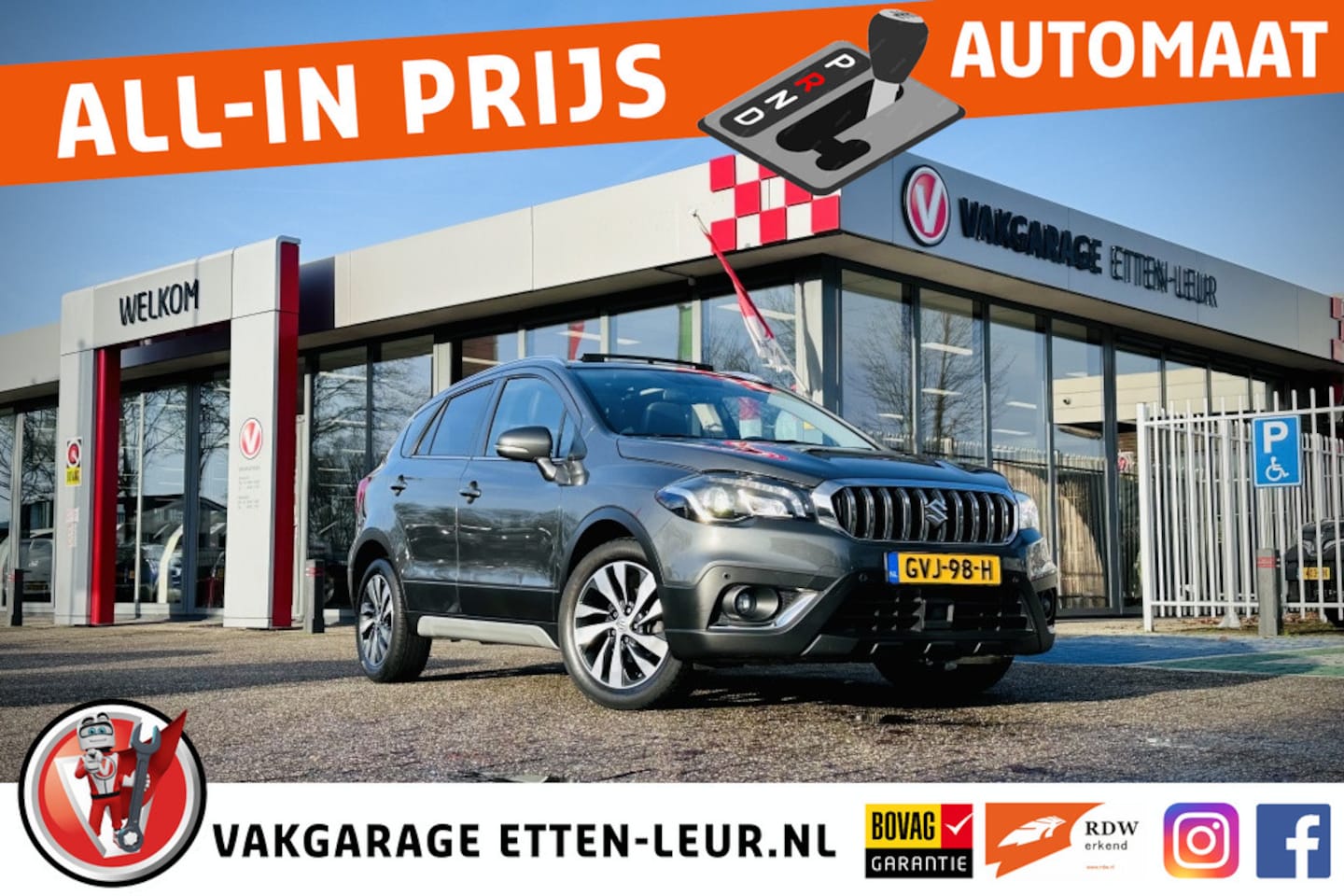 Suzuki S-Cross - 1.4 B.jet Stijl / TREKHAAK / CAMERA / SCHUIFDAK - AutoWereld.nl