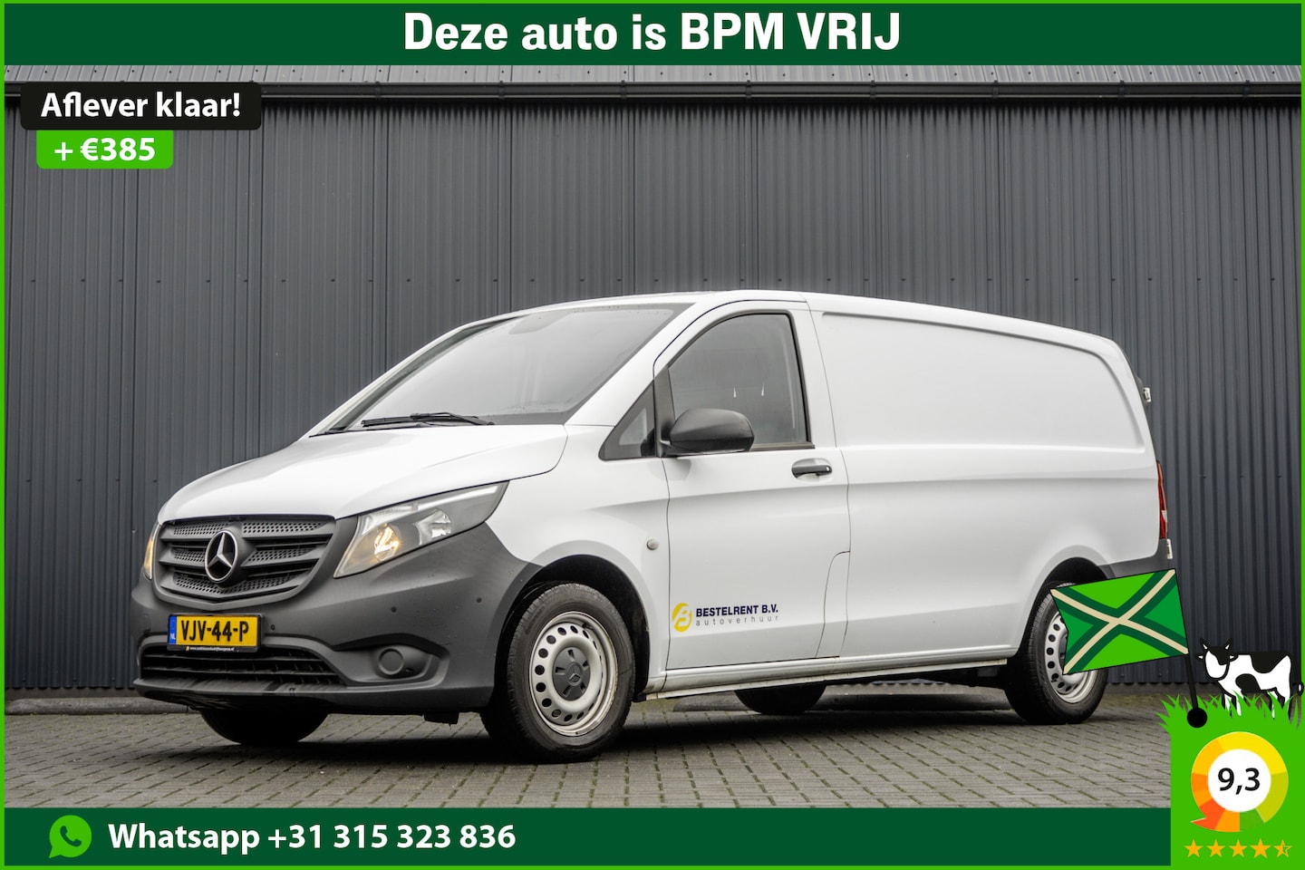 Mercedes-Benz Vito - 116 CDI L2H1 | 164 PK | Euro 6 | Cruise | Carplay | Airco | PDC | Navigatie** - AutoWereld.nl