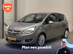 Opel Meriva - 1.4 Turbo Cosmo | Lederen bekleding | Cruise Control | Navigatie | Stoelverwarming | 17'LM