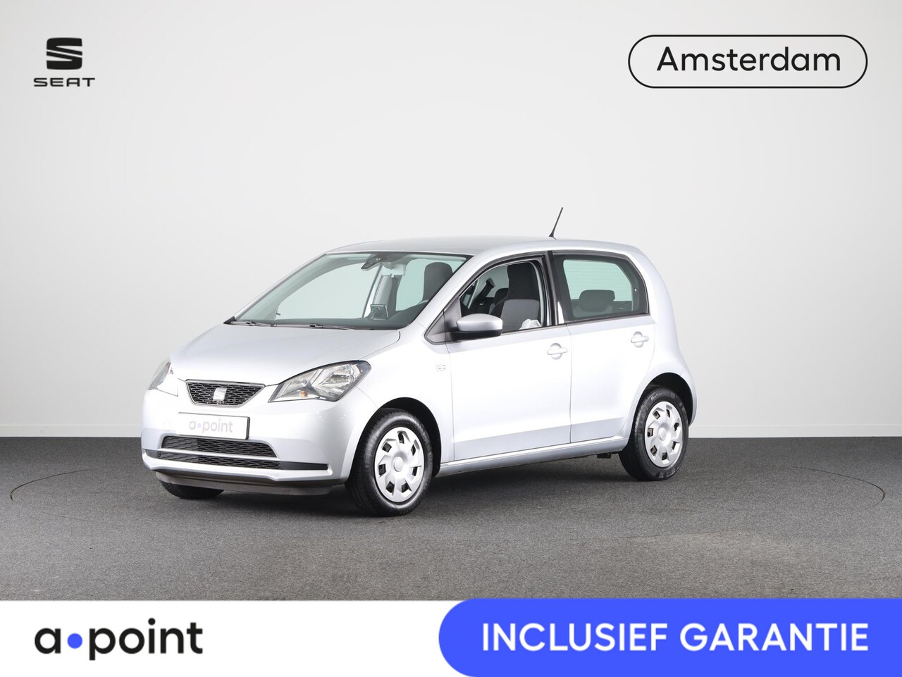 Seat Mii - 1.0 Style 60pk Automaat | Airconditioning | Parkeersensoren | Cruise controle - AutoWereld.nl