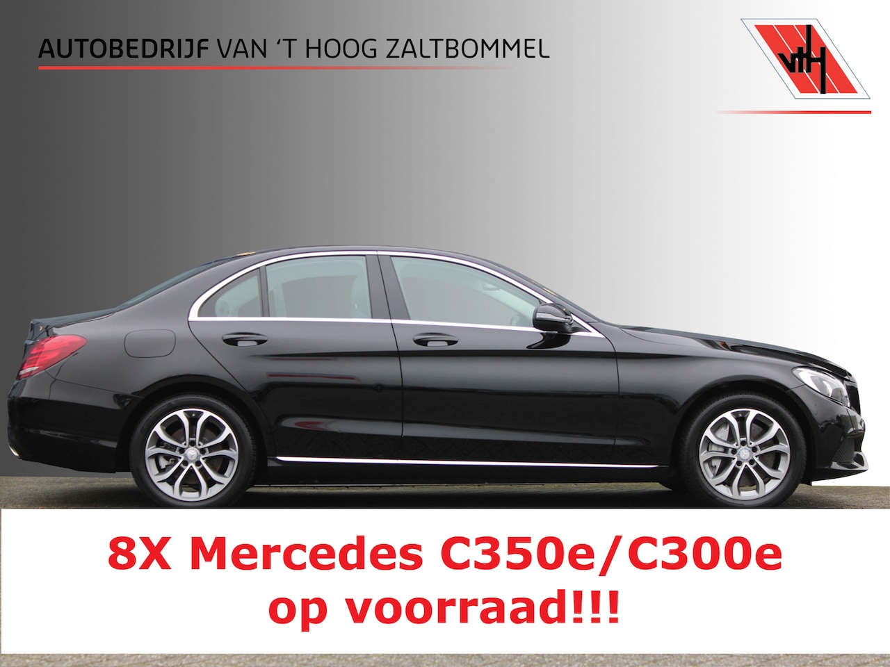 Mercedes-Benz C-klasse - 350e Avantgarde NAVI CAMERA LUCHTVERING TREKHAAK - AutoWereld.nl