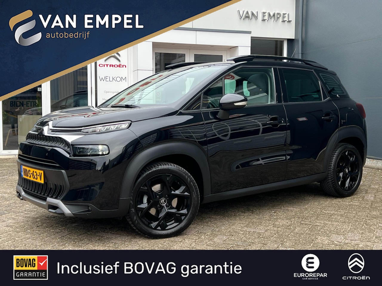 Citroën C3 Aircross - PT130 EAT6 Shine Pack Automaat | Panodak | Voorruitverwarming | Keyless Entry | - AutoWereld.nl