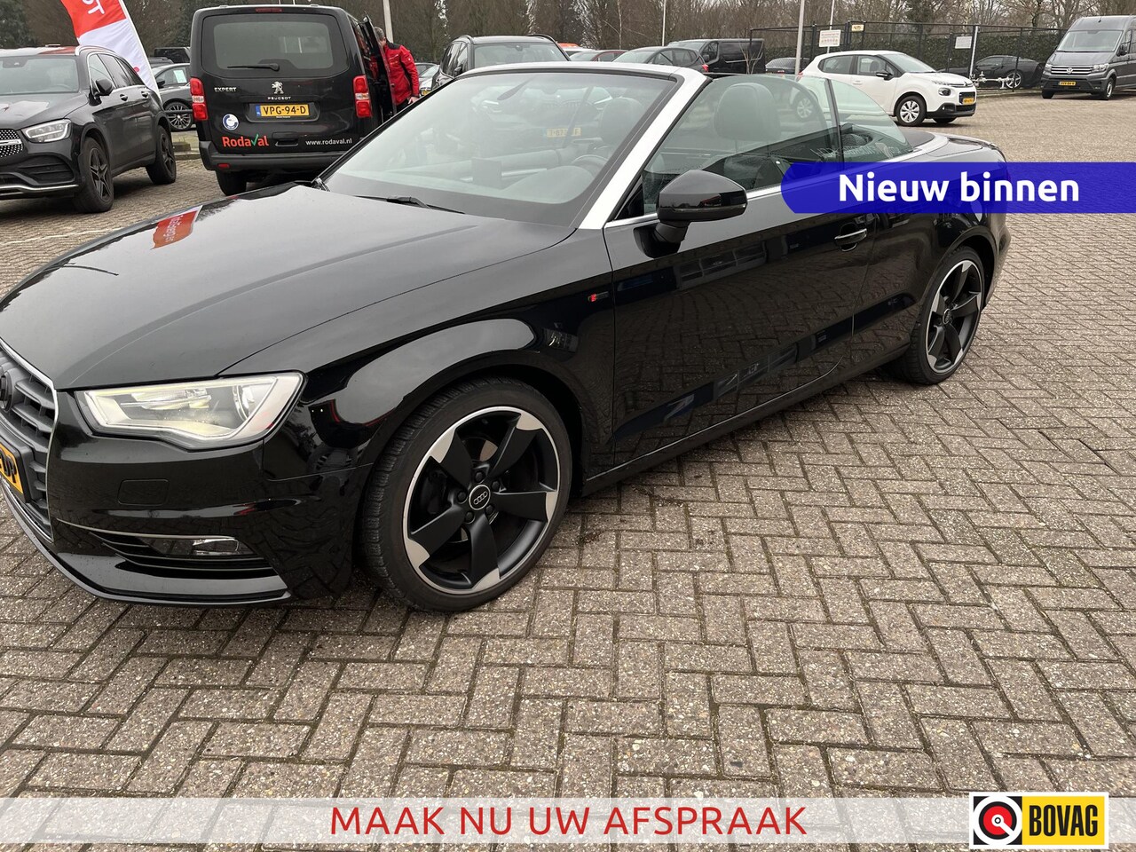 Audi A3 Cabriolet - 1.4 TFSI CoD Ambition Sport Edition 150pk | Stoelverwarming | Navi | Cruise - AutoWereld.nl