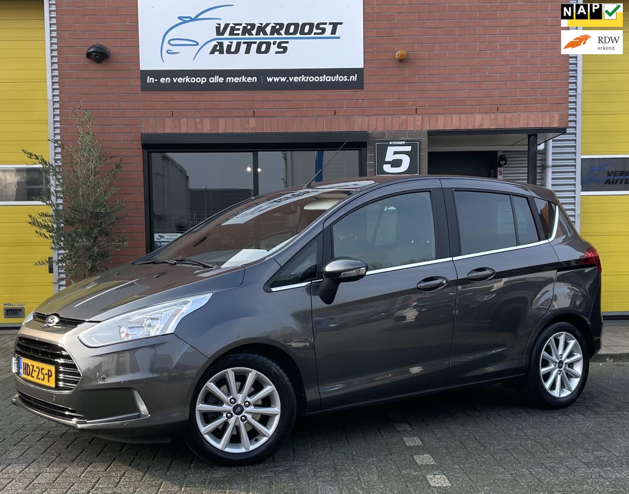 Ford B-Max - 1.0 EcoBoost Titanium navi. clima. cruise - AutoWereld.nl