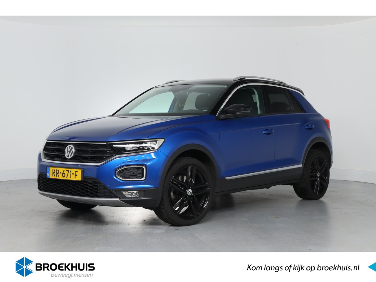 Volkswagen T-Roc - 1.0 TSI Style | Virtual | Trekhaak | Clima | Navi | Cruise Adaptive | LED | Parkeersensore - AutoWereld.nl