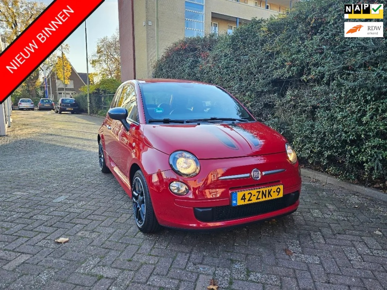 Fiat 500 Abarth - 0.9 TwinAir MET ABARTH PAKKET - AutoWereld.nl