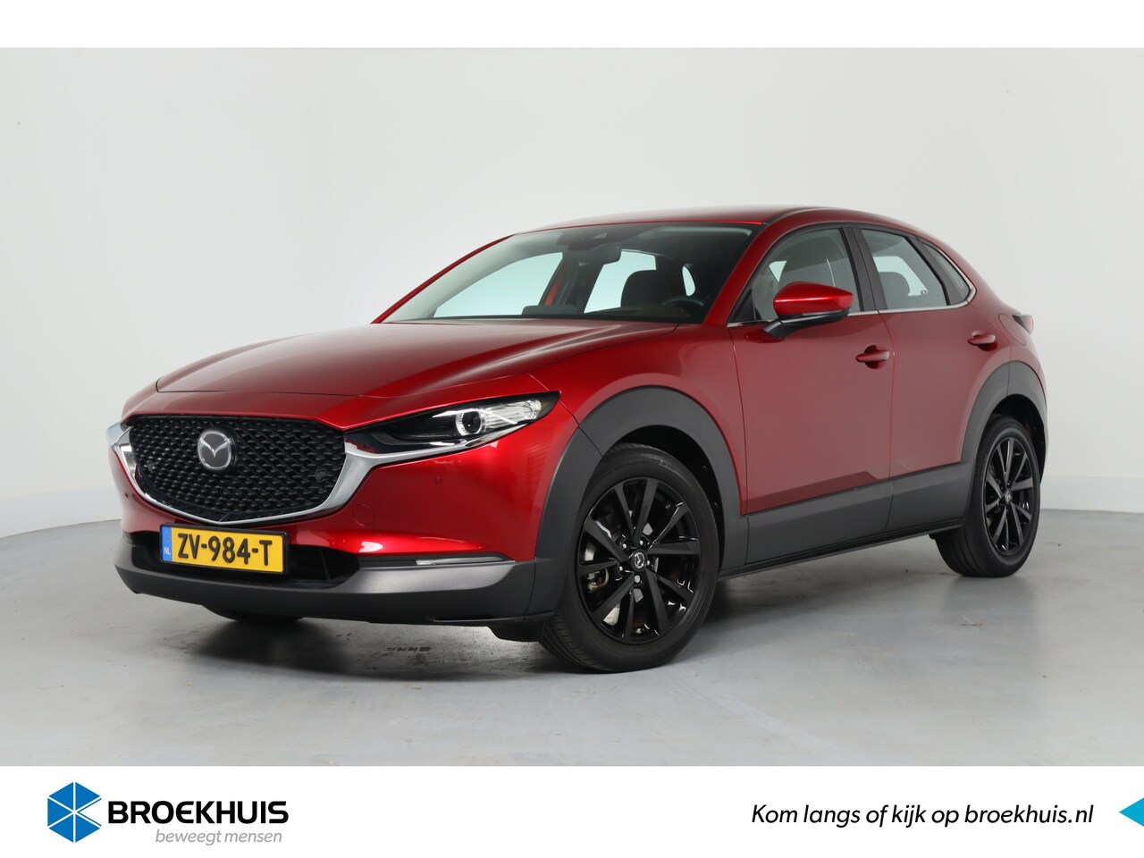 Mazda CX-30 - 2.0 e-SkyActiv-G M Hybrid Comfort | Memory Zetels | HUD | Leder | Camera | Trekhaak | Clim - AutoWereld.nl