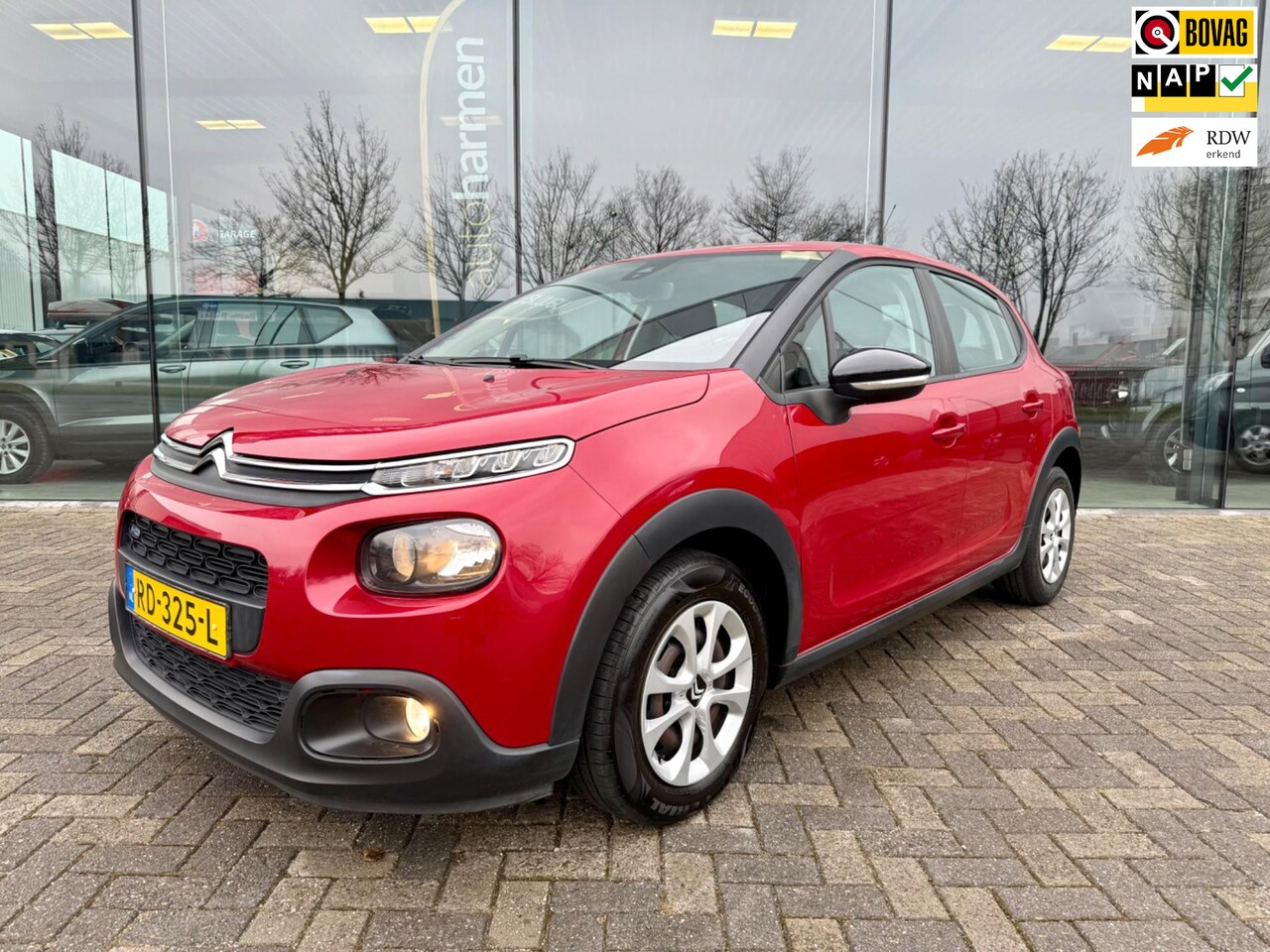 Citroën C3 - 1.2i 82pk NAP, Airco, Cruise Control, Bluetooth, USB-AUX - AutoWereld.nl