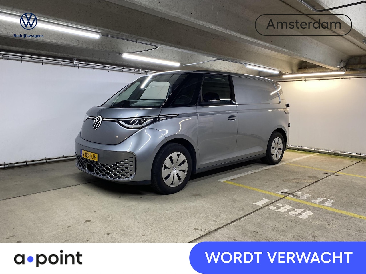 Volkswagen ID. Buzz Cargo - 77 kWh 204 pk | Navigatie via App | Elektr. trekhaak | Parkeersensoren | Achteruitrijcamer - AutoWereld.nl