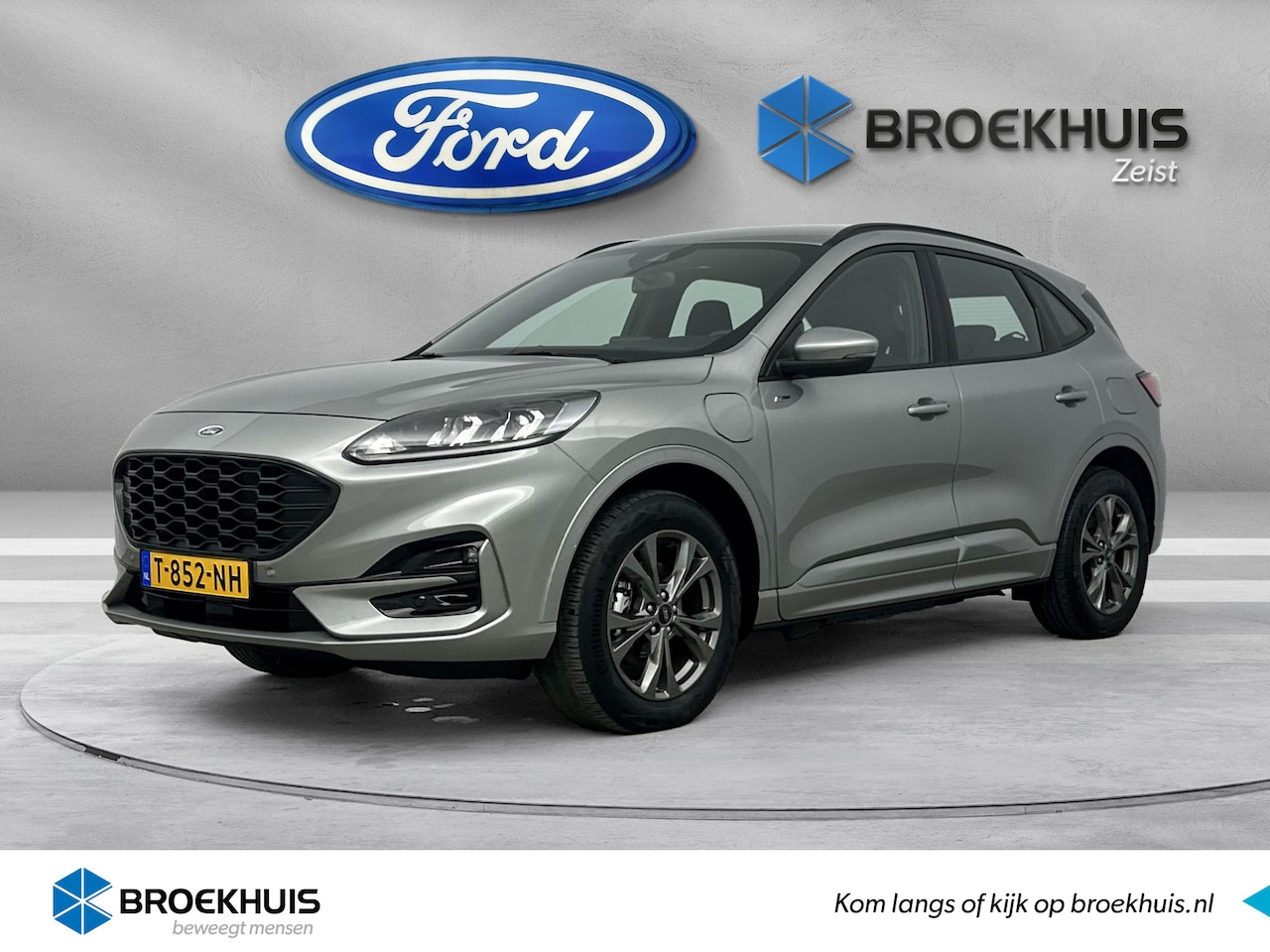 Ford Kuga - ST-LINE 2.5 Plug-in Hybride Automaat | NL Auto | 18'' | Standkachel | Keyless-entry | Park - AutoWereld.nl