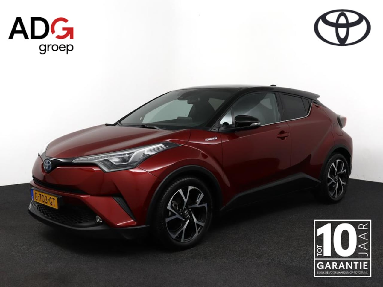 Toyota C-HR - 1.8 Hybrid Style Ultimate | Adaptive Cruise Control | JBL Audio | Parkeersensoren | Achter - AutoWereld.nl