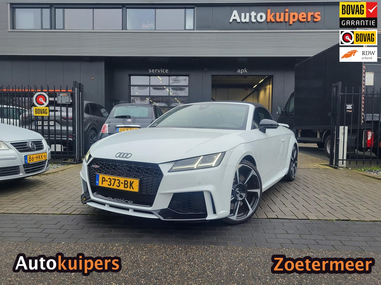 Audi TT Roadster - 2.5 TFSI TTRS quattro 2.5 TFSI TT RS quattro - AutoWereld.nl