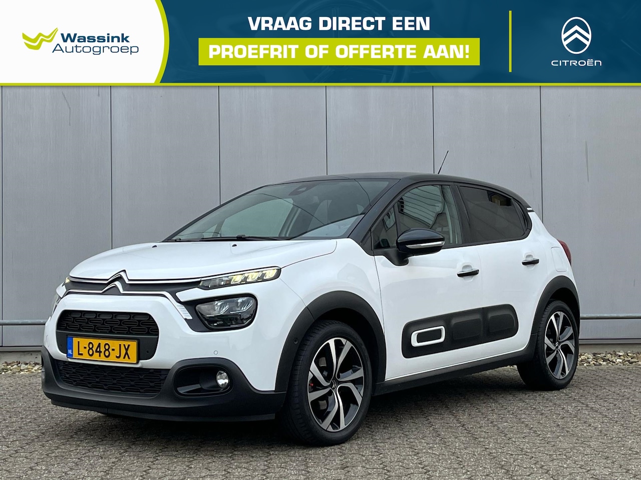 Citroën C3 - 83pk Shine I Climate Control I Stoelverwarming I Parkeercamera I Dodehoek Bewaking I Keyle - AutoWereld.nl