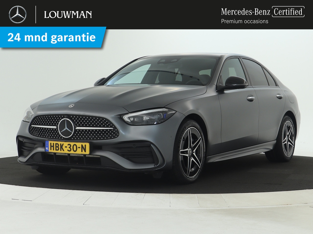 Mercedes-Benz C-klasse - 300 e AMG Nightpakket | Rijassistentiepack | Memory | Keyless Go | 360 graden camera | Sto - AutoWereld.nl