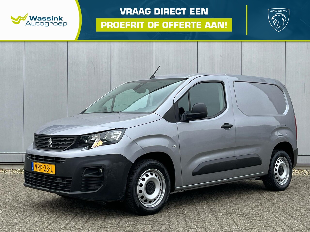 Peugeot Partner - 1.5 HDi 100pk 1000kg Premium | Navigatie | Airco | Cruise Control - AutoWereld.nl