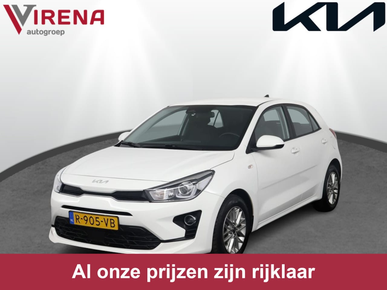 Kia Rio - 1.0 T-GDi MHEV DynamicLine - Navigatie - Cruise Control - Climate Control - Apple CarPlay/ - AutoWereld.nl