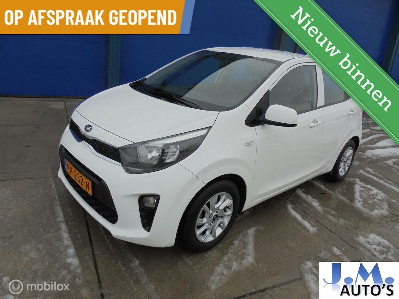 Kia Picanto - 1.0 CVVT ComfortPlusLine Navigator ZEER NETTE KIA DEALER ONDERHOUDEN LAGE KM STAND 51117 - AutoWereld.nl