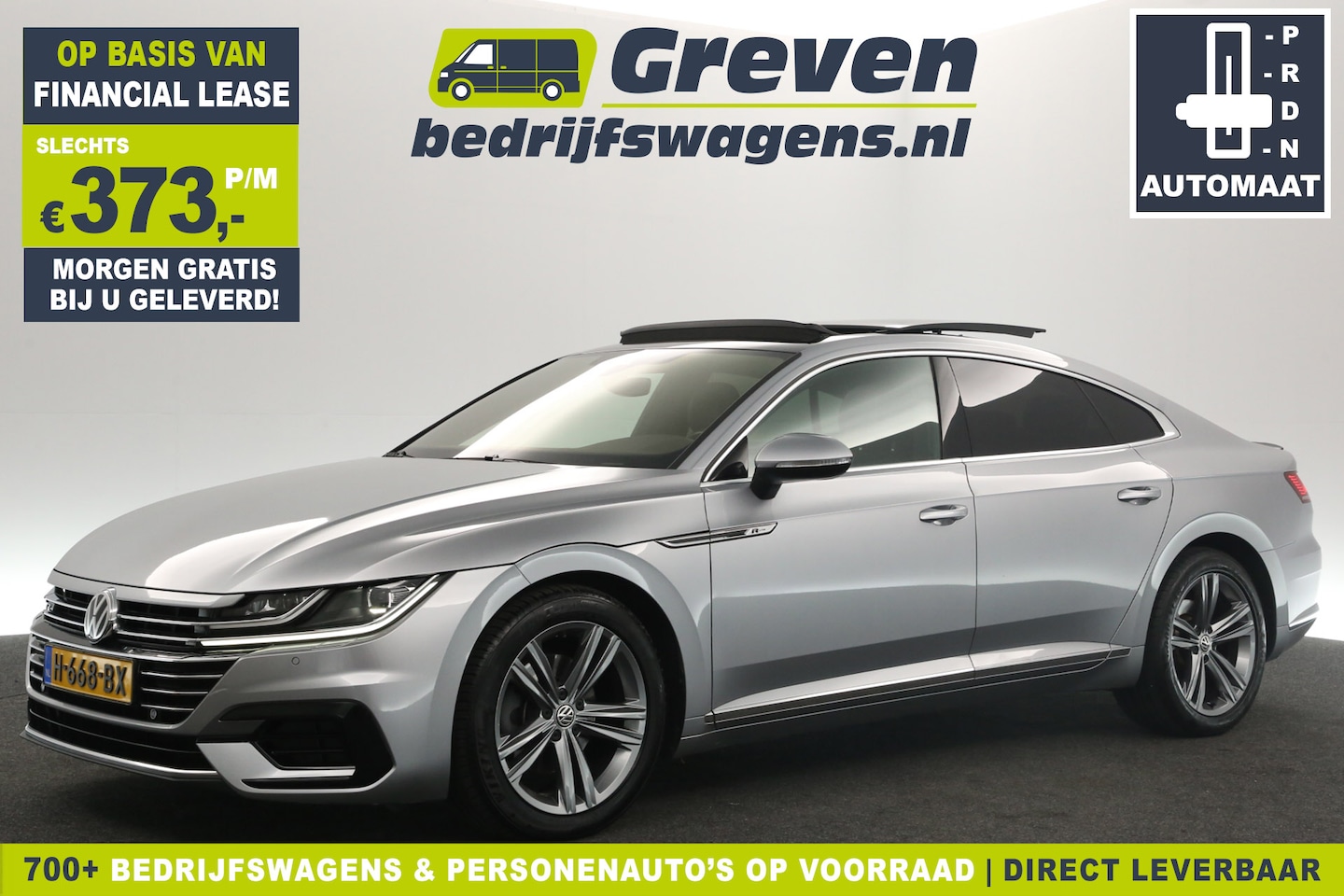 Volkswagen Arteon - 1.5 TSI 150PK R-line Pano Sfeer Carplay DSG LED ACC Clima PDC Navi Stoelverwarming 18"LMV - AutoWereld.nl