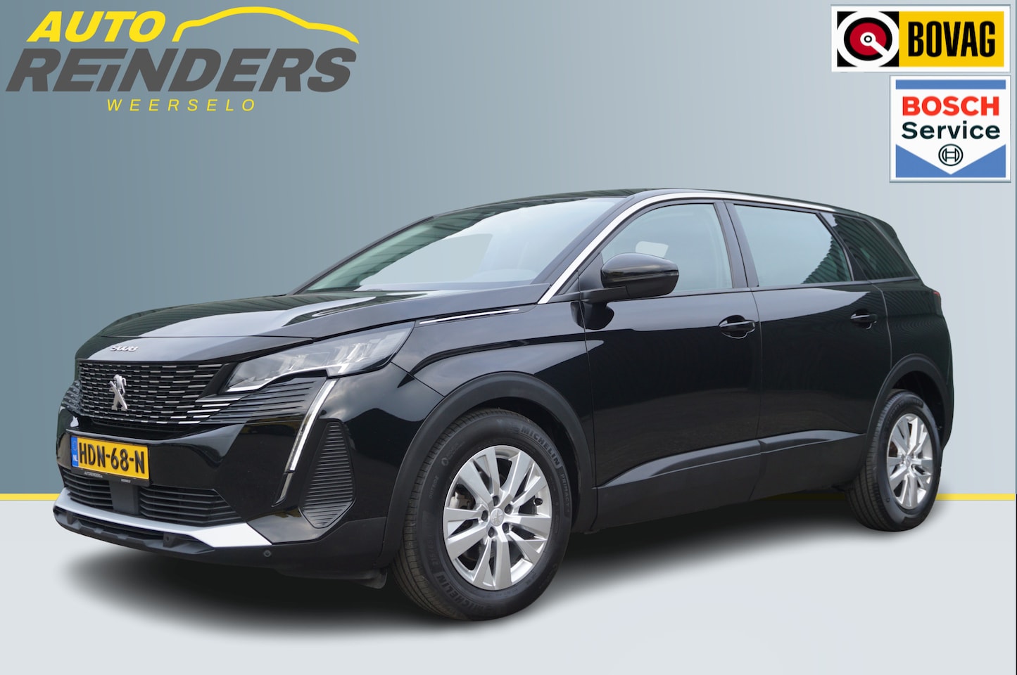 Peugeot 5008 - 1.2 PureTech 130pk Automaat + 7-persoons/ Carplay/ Navi/ Camera/ Nieuw model/ Garantie! - AutoWereld.nl