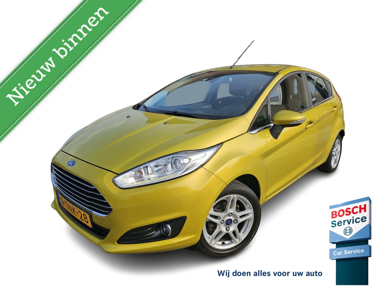 Ford Fiesta - 1.0 EcoBoost Titanium! TREKHAAK CRUISE NAVI - AutoWereld.nl