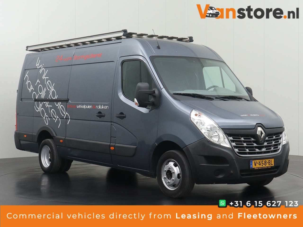 Renault Master - 2.3DCi 163PK L3H2 Maxi Dubbel lucht NAvigatie | Camera | 3-Persoons - AutoWereld.nl