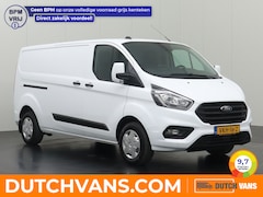 Ford Transit Custom - 2.0TDCI Lang Achterdeuren | 2800Kg Trekhaak | Navigatie | Camera | Airco | 3-Persoons | Be