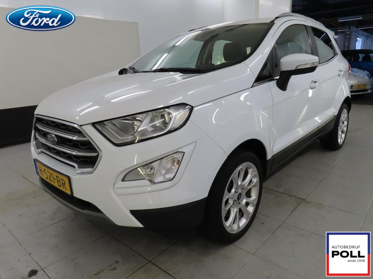 Ford EcoSport - 125pk EcoBoost Titanium X-Pack B&O Navi Leder Parkeersensoren Keyless 17" LM velgen - AutoWereld.nl