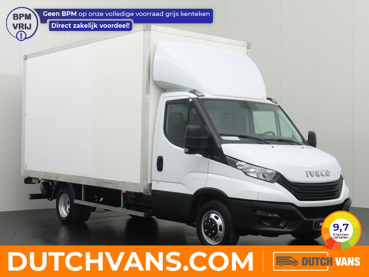 Iveco Daily - 35C16 3.0L Bakwagen+Laadklep | Airco | Cruise | 3-Persoons - AutoWereld.nl