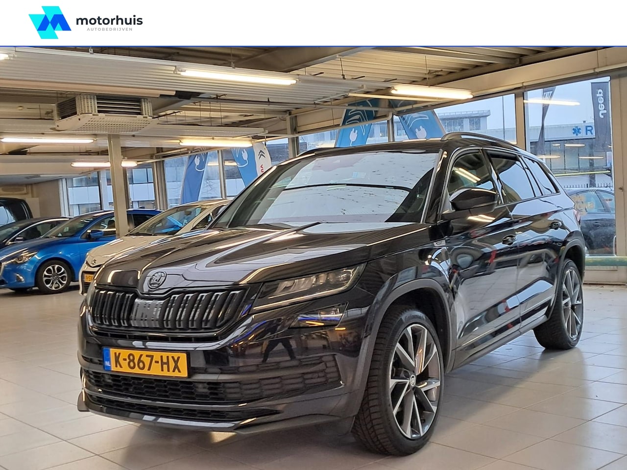 Skoda Kodiaq - 1.5 TSI Greentech 150pk DSG-7 Sportline Business / Trekhaak / Schuif - kanteldak / Navi / - AutoWereld.nl