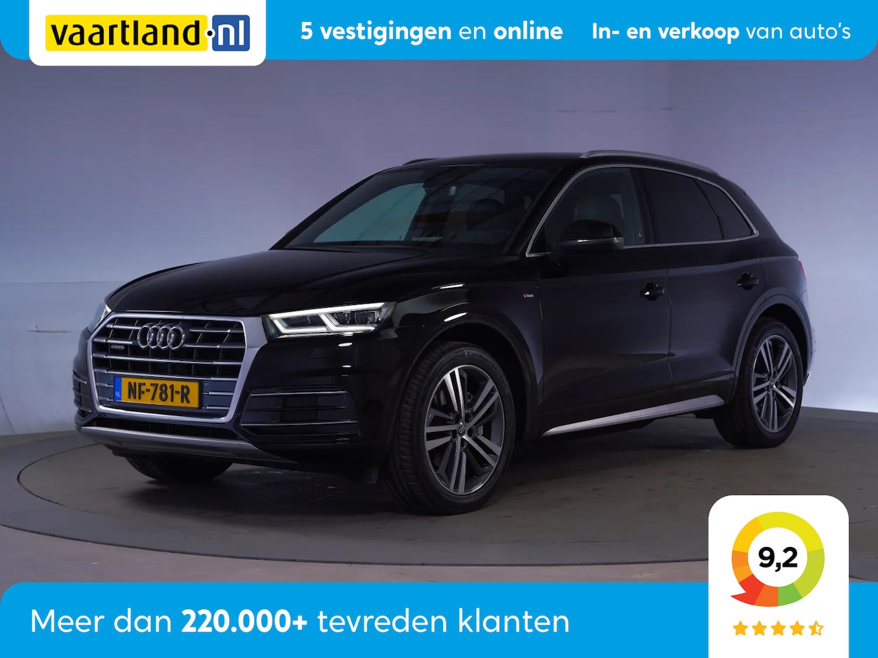 Audi Q5 - 2.0 TFSI quattro Sport S Line Pro Line Aut. [ Virtual Full led Camera ] - AutoWereld.nl