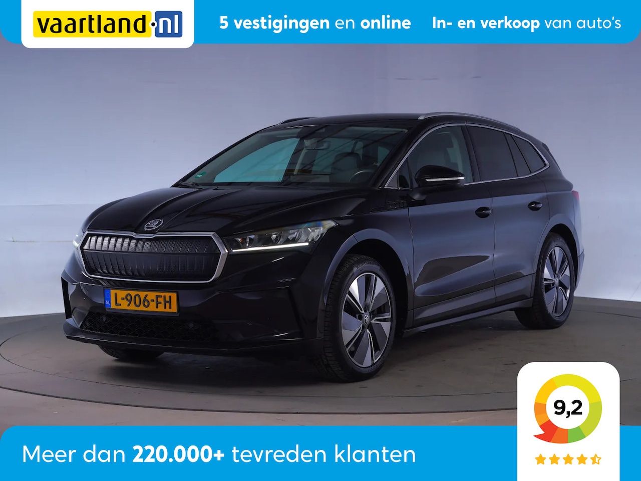 Skoda Enyaq iV - iV 80 Sport [ Warmtepomp Leder Trekhaak ] - AutoWereld.nl