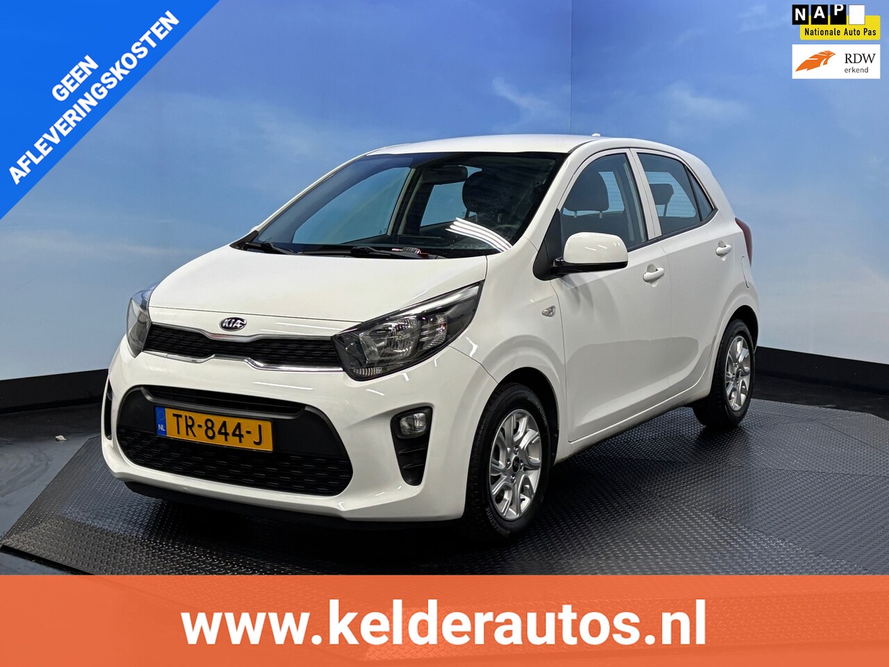 Kia Picanto - 1.0 CVVT ComfortPlusLine Navigator Airco | Navi | Camera - AutoWereld.nl