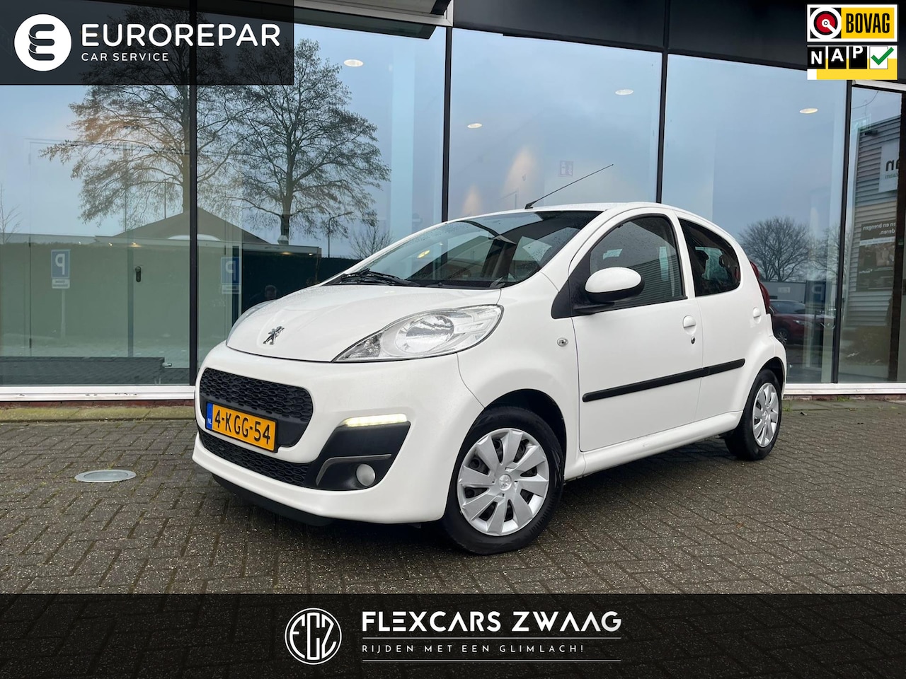 Peugeot 107 - 1.0 Active 5d - Automaat - Airco - Media - Org.NL - AutoWereld.nl