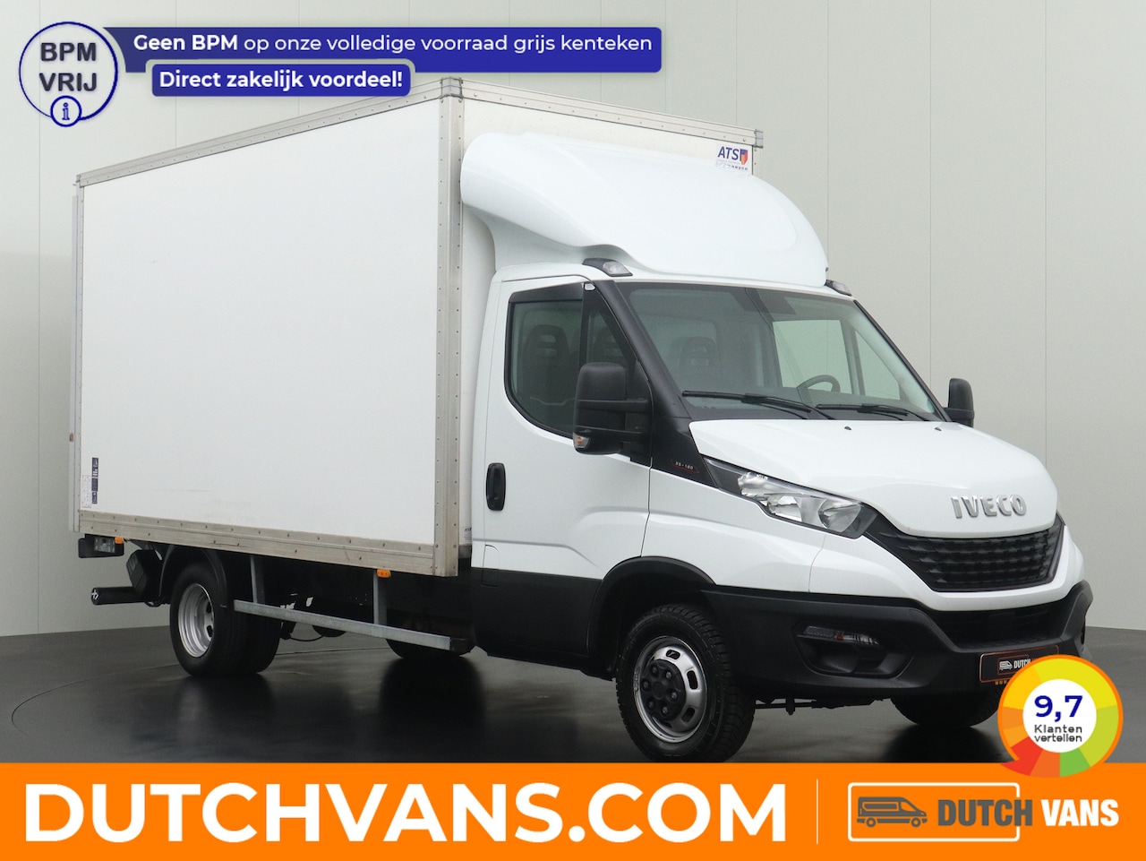 Iveco Daily - 35C16 Bakwagen+Laadklep | Airco | Cruise | 3-Persoons - AutoWereld.nl