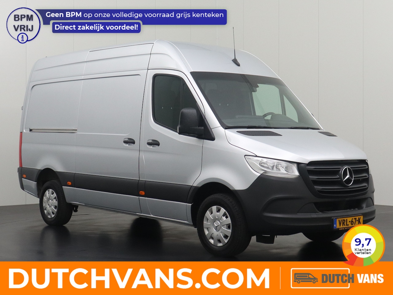 Mercedes-Benz Sprinter - 316CDI L2H2 | Trekhaak | Airco | 3-Persoons | Betimmering - AutoWereld.nl