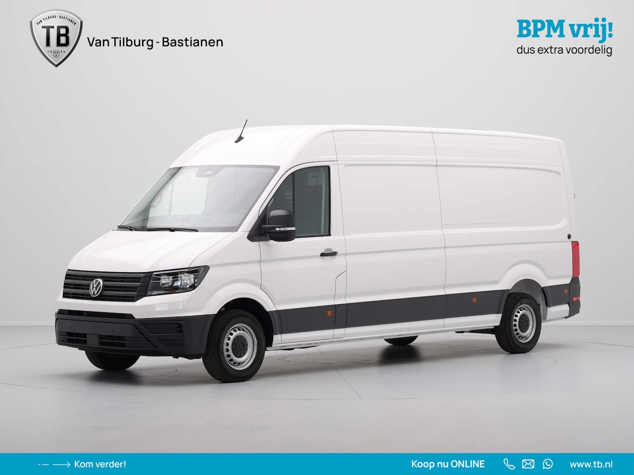 Volkswagen Crafter - 2.0 TDI 103kW 140PK GVW 3.5T WB 4490mm L4H3 Trendline BPM vrij! - AutoWereld.nl