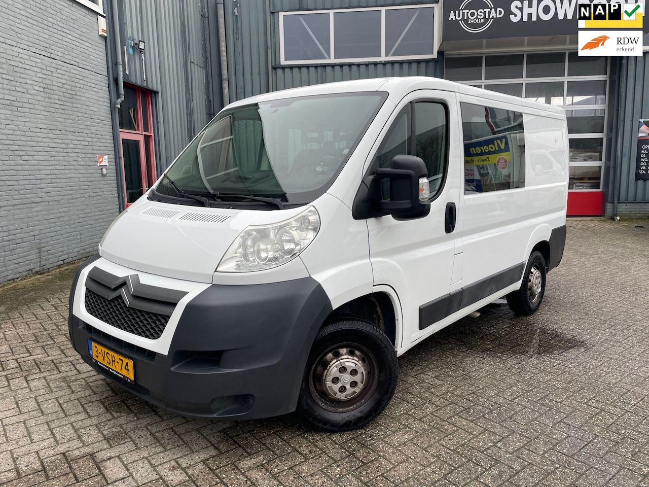 Citroën Jumper - 30 2.2 HDI L1H1 DC NL-Auto / 7 Pers. / Airco / NAP / APK - AutoWereld.nl