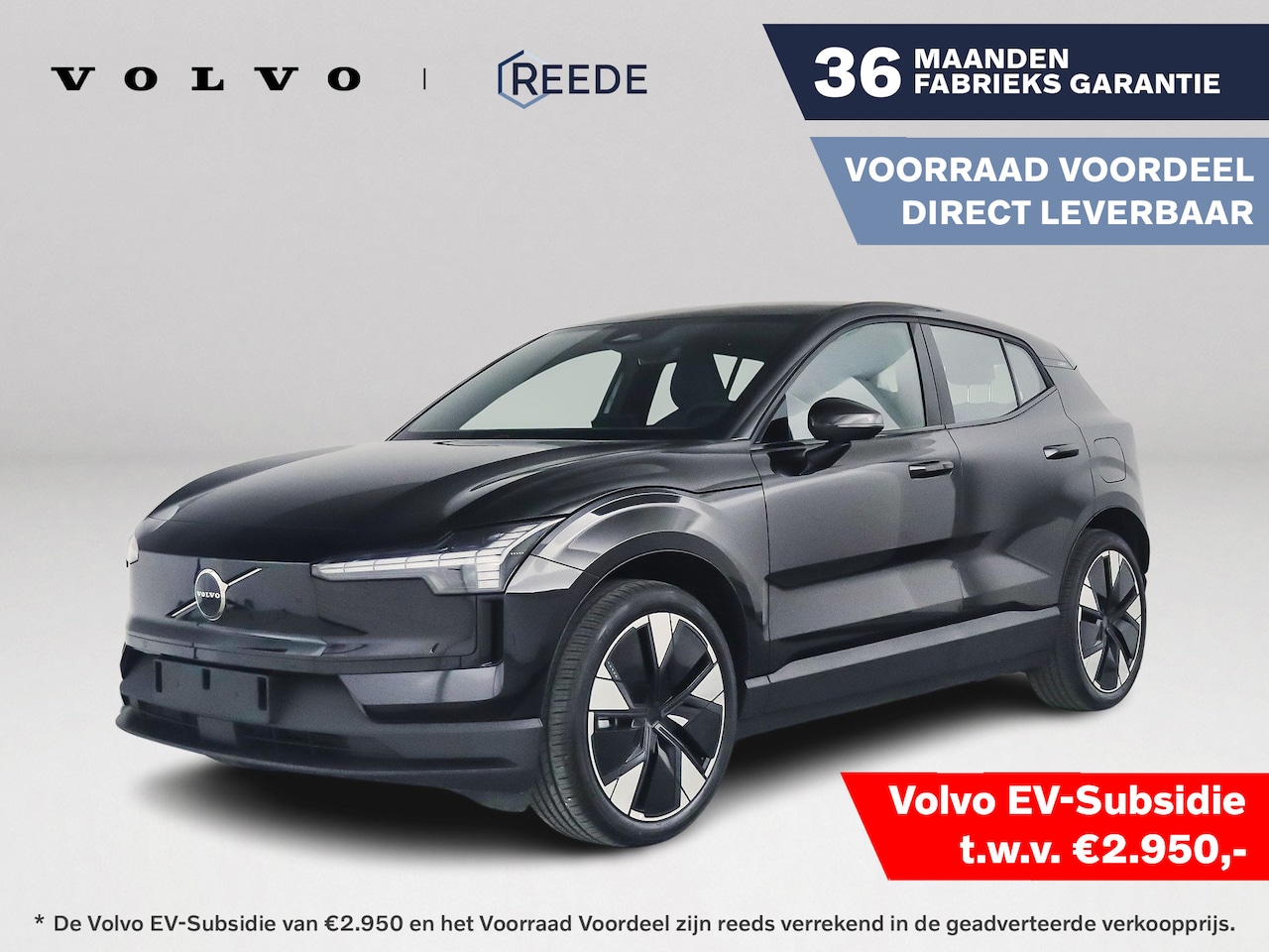 Volvo EX30 - Single Motor Extended Range Plus 69 kWh 20 inch Aero - AutoWereld.nl