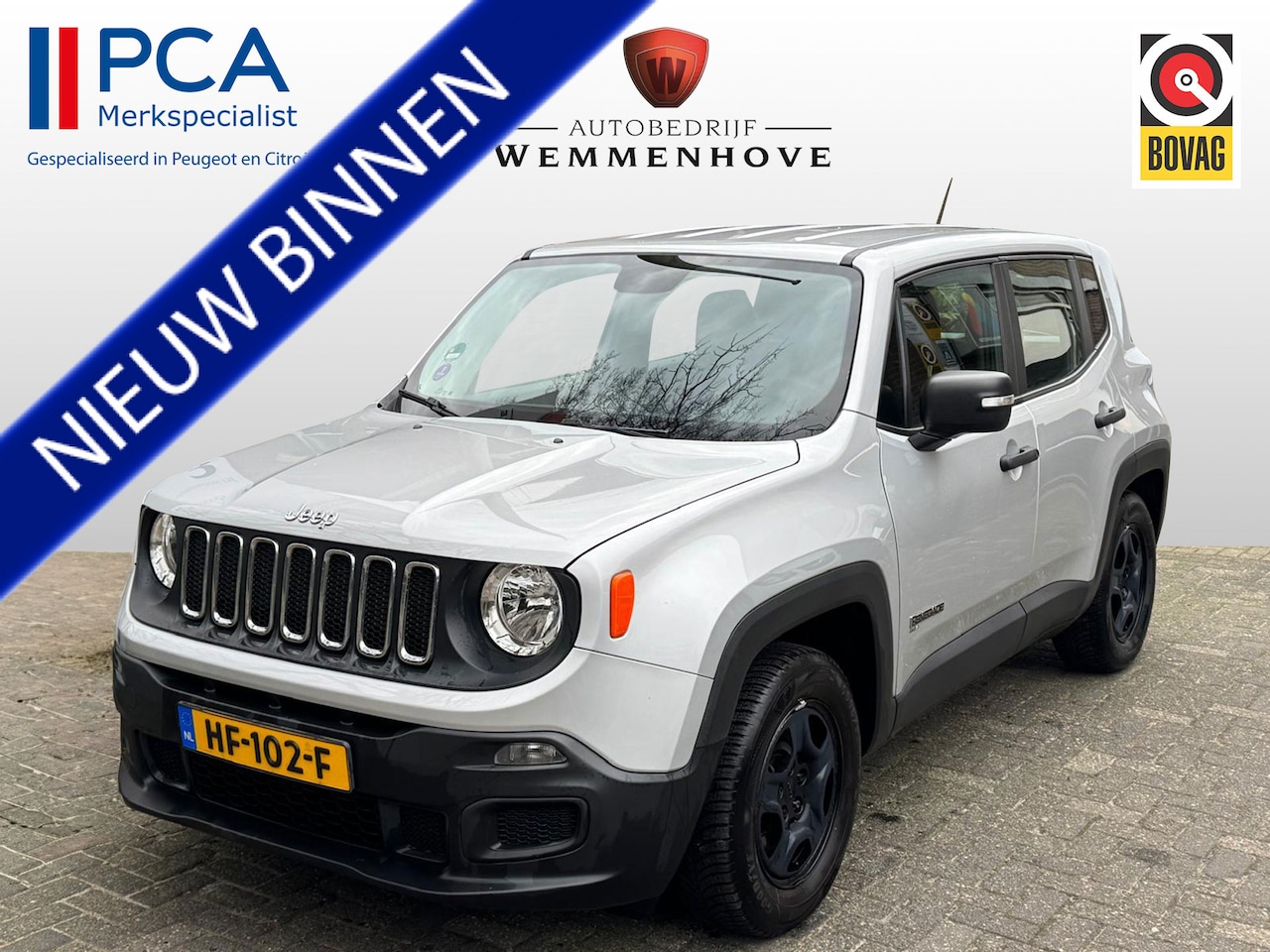 Jeep Renegade - 1.6 E-Torq Sport Airco/El.ramen - AutoWereld.nl