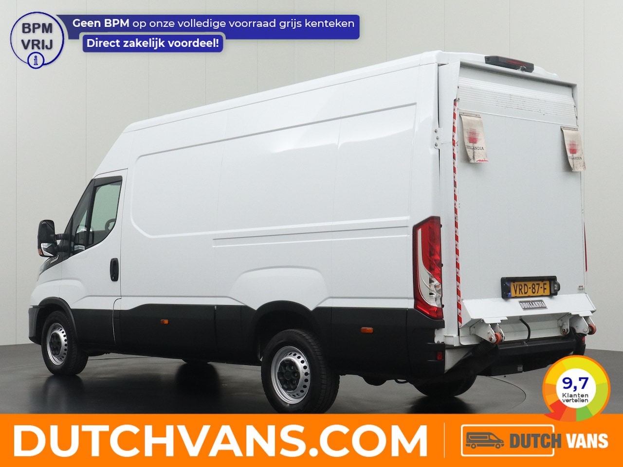 Iveco Daily - 35S14 L2H2 Hi-Matic Automaat | Laadklep | Laadlift | Navigatie | Camera | 3-Persoons - AutoWereld.nl