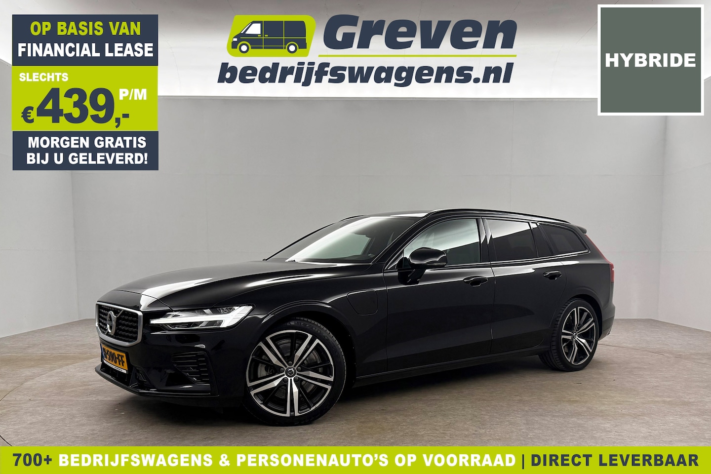 Volvo V60 - 2.0 T6 Twin Engine AWD R-Design | Harman/Kardon | 342PK Camera LED Carplay Clima Sfeerverl - AutoWereld.nl