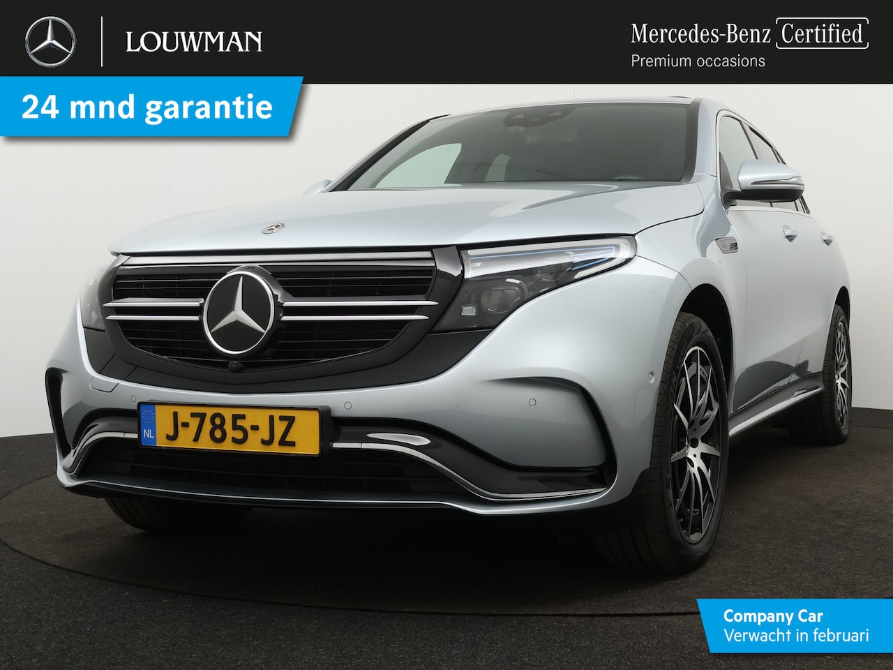 Mercedes-Benz EQC - 400 4MATIC Business Solution AMG 80 kWh | Multispaaks lichtmetalen velgen | Navigatie | Pa - AutoWereld.nl