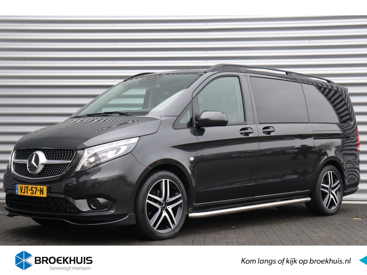 Mercedes-Benz Vito - 114 CDI 136PK LANG DC COMFORT AMG AUTOMAAT / NAVI / CLIMA / FULL-LED / PDC / 18" LMV / CAM - AutoWereld.nl