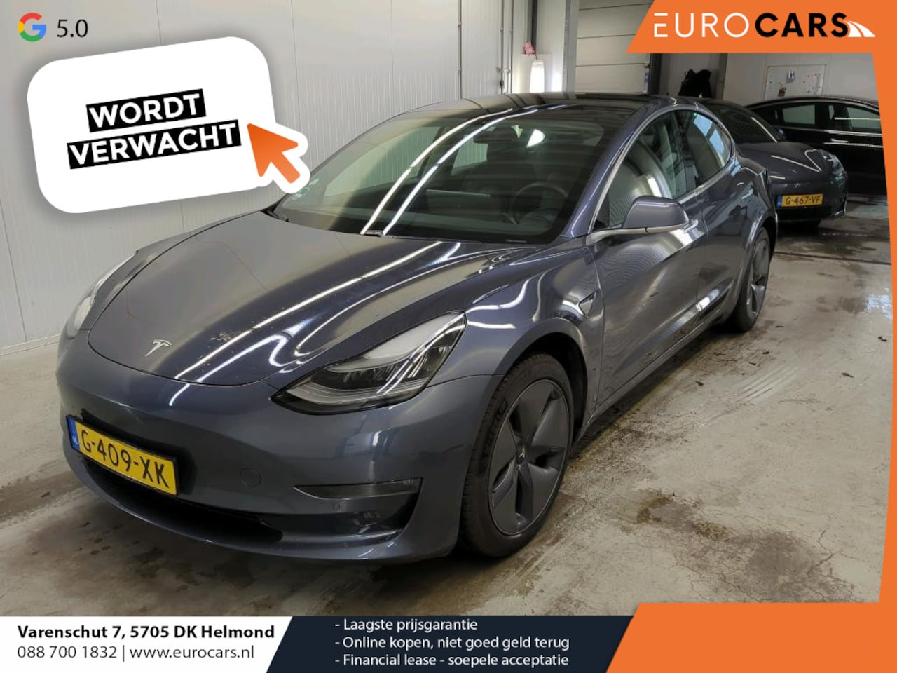 Tesla Model 3 - Long Range RWD Long Range AWD 455 PK 75kWh Autopilot+Full Self Driving 3 Panoramadak Leder Navi PDC VA Ca - AutoWereld.nl