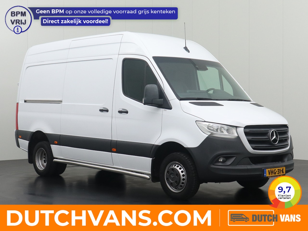 Mercedes-Benz Sprinter - 514CDI L2H2 Dubbellucht | Camera | Navigatie | Multimedia | Airco | Cruise - AutoWereld.nl